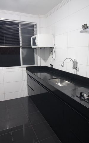 Apartamento à venda com 120m², 3 quartos e sem vagaCozinha e Área de Serviço