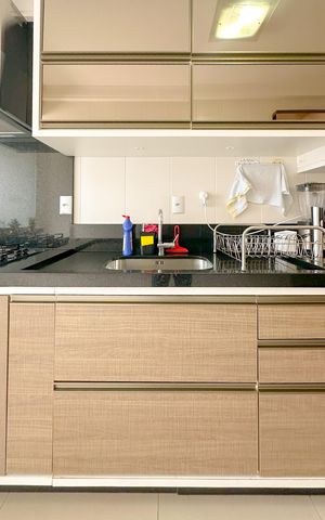 Apartamento para alugar com 92m², 3 quartos e 1 vagaCozinha