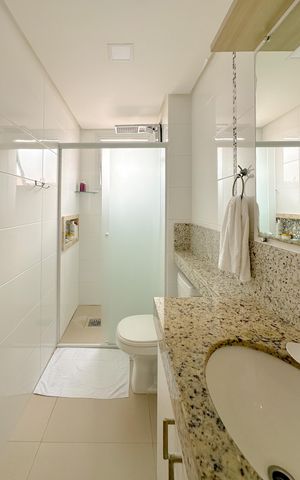 Apartamento para alugar com 92m², 3 quartos e 1 vagaBanheiro da Suíte