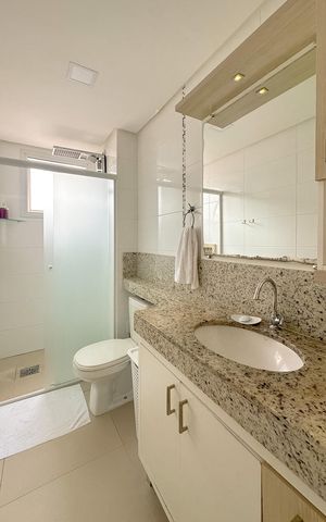 Apartamento para alugar com 92m², 3 quartos e 1 vagaBanheiro da Suíte