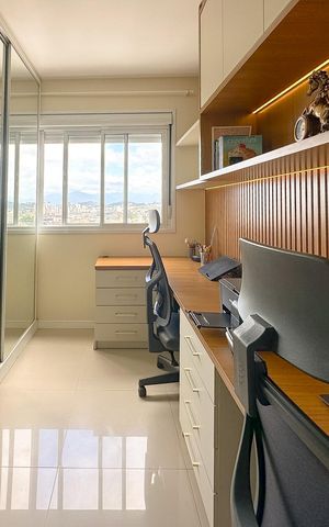 Apartamento para alugar com 92m², 3 quartos e 1 vagaQuarto 2
