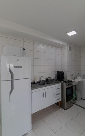 Apartamento para alugar com 47m², 2 quartos e sem vaga Apartamento para alugar com 47m², 2 quartos e sem vagaSala/Cozinha/Área de Serviço