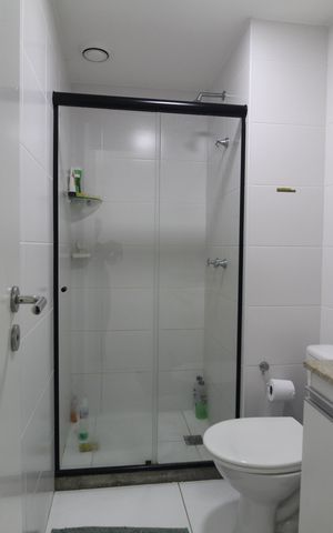 Apartamento à venda com 82m², 3 quartos e 1 vagaBanheiro Social