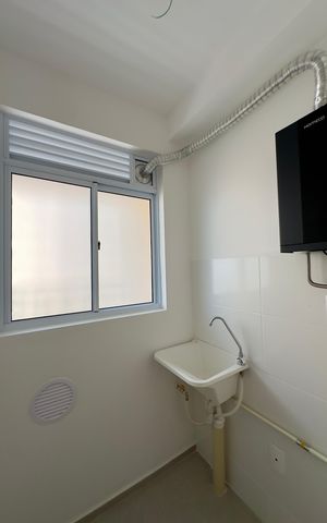 Apartamento para alugar com 48m², 2 quartos e 1 vaga Apartamento para alugar com 48m², 2 quartos e 1 vagaLavanderia