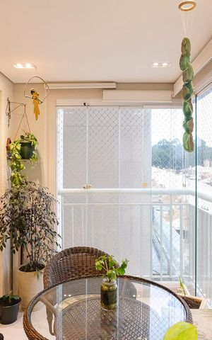 Apartamento à venda com 87m², 3 quartos e 2 vagasVaranda gourmet