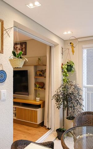 Apartamento à venda com 87m², 3 quartos e 2 vagasVaranda gourmet