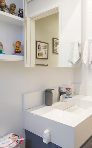 Apartamento à venda com 87m², 3 quartos e 2 vagasBanheiro