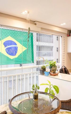 Apartamento à venda com 87m², 3 quartos e 2 vagasVaranda gourmet