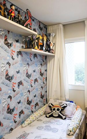 Apartamento à venda com 87m², 3 quartos e 2 vagasQuarto 2