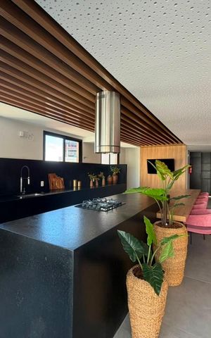 Apartamento à venda com 40m², 1 quarto e sem vagaÁrea gourmet