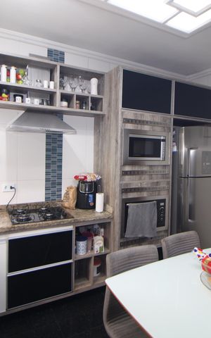 Casa à venda com 125m², 4 quartos e 2 vagasCozinha