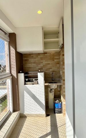 Apartamento para alugar com 73m², 2 quartos e 1 vaga Apartamento para alugar com 73m², 2 quartos e 1 vagaSacada