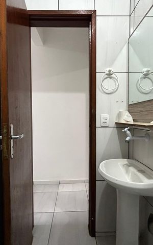 Studio para alugar com 35m², 1 quarto e sem vaga Studio para alugar com 35m², 1 quarto e sem vagaBanheiro