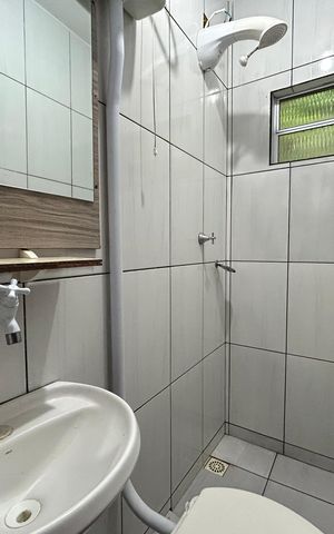 Studio para alugar com 35m², 1 quarto e sem vaga Studio para alugar com 35m², 1 quarto e sem vagaBanheiro