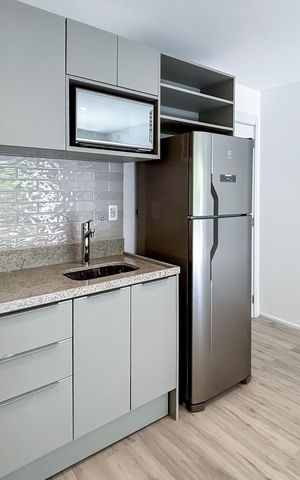 Apartamento para alugar com 38m², 1 quarto e sem vaga Apartamento para alugar com 38m², 1 quarto e sem vagaCozinha