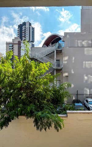 Apartamento para alugar com 38m², 1 quarto e sem vaga Apartamento para alugar com 38m², 1 quarto e sem vagaVista da varanda da sala