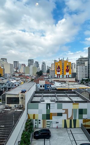 Apartamento para alugar com 45m², 2 quartos e sem vaga Apartamento para alugar com 45m², 2 quartos e sem vagaVista da varanda da Sala/Cozinha