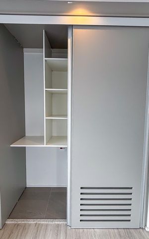 Apartamento para alugar com 45m², 2 quartos e sem vaga Apartamento para alugar com 45m², 2 quartos e sem vagaVaranda da Sala/Cozinha