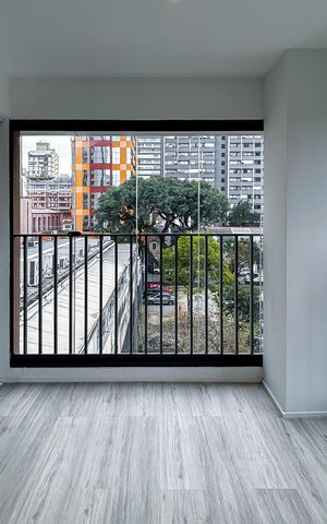Apartamento para alugar com 45m², 2 quartos e sem vaga Apartamento para alugar com 45m², 2 quartos e sem vagaVaranda da Sala/Cozinha