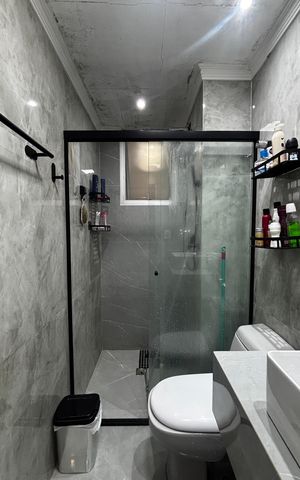 Apartamento à venda com 73m², 3 quartos e 1 vaga Apartamento à venda com 73m², 3 quartos e 1 vagaBanheiro