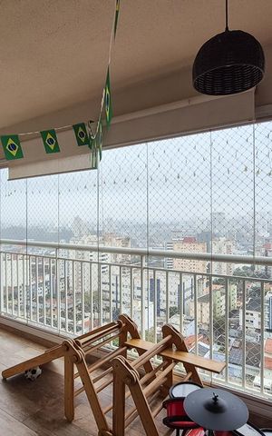 Apartamento à venda com 104m², 3 quartos e 2 vagas Apartamento à venda com 104m², 3 quartos e 2 vagasVaranda da Sala