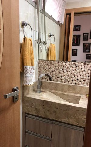 Apartamento à venda com 76m², 2 quartos e 1 vaga Apartamento à venda com 76m², 2 quartos e 1 vagaBanheiro