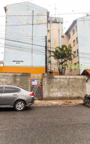 Apartamento para alugar com 48m², 2 quartos e sem vaga Apartamento para alugar com 48m², 2 quartos e sem vagaFachada + Placa