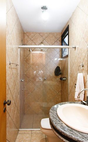 Apartamento à venda com 120m², 3 quartos e 2 vagasBanheiro da Suíte