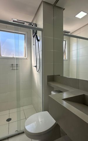 Apartamento à venda com 51m², 2 quartos e 1 vaga Apartamento à venda com 51m², 2 quartos e 1 vagaBanheiro