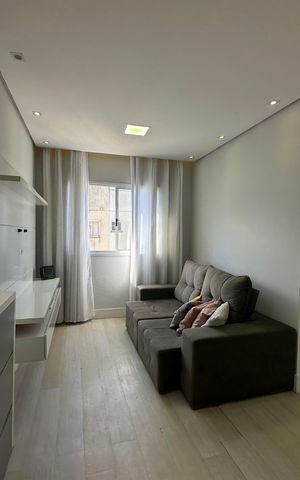 Apartamento à venda com 51m², 2 quartos e 1 vaga Apartamento à venda com 51m², 2 quartos e 1 vagaSala