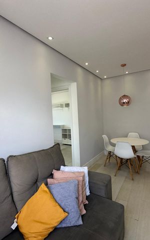 Apartamento à venda com 51m², 2 quartos e 1 vaga Apartamento à venda com 51m², 2 quartos e 1 vagaSala