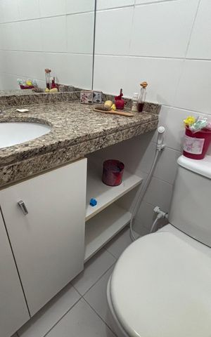 Apartamento à venda com 75m², 2 quartos e 1 vaga Apartamento à venda com 75m², 2 quartos e 1 vagaBanheiro do Quarto 2