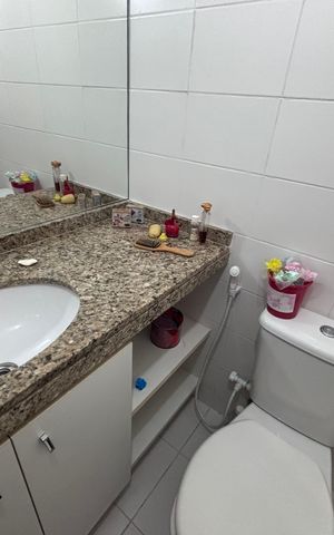 Apartamento à venda com 75m², 2 quartos e 1 vaga Apartamento à venda com 75m², 2 quartos e 1 vagaBanheiro do Quarto 2