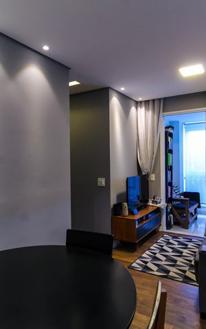 Apartamento à venda com 59m², 2 quartos e 1 vaga Apartamento à venda com 59m², 2 quartos e 1 vagaSala