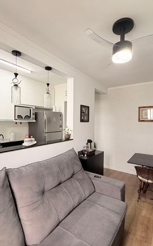 Apartamento à venda com 52m², 2 quartos e 1 vagaSala