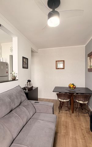 Apartamento à venda com 52m², 2 quartos e 1 vagaSala