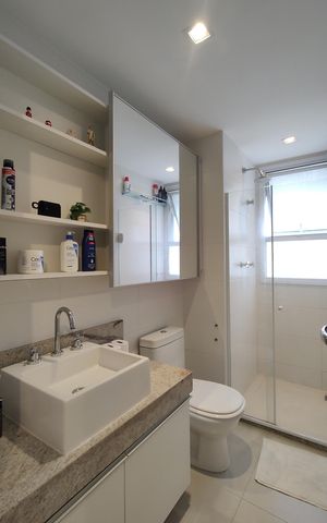 Apartamento à venda com 100m², 2 quartos e 2 vagasBanheiro da Suíte 2