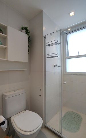 Apartamento à venda com 100m², 2 quartos e 2 vagasBanheiro da Suíte 1
