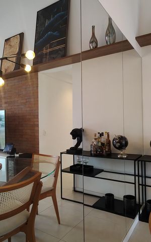 Apartamento à venda com 100m², 2 quartos e 2 vagas Apartamento à venda com 100m², 2 quartos e 2 vagasSala