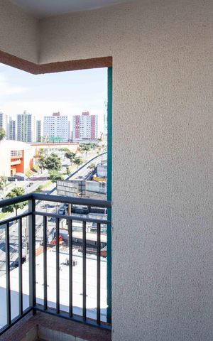 Apartamento à venda com 56m², 2 quartos e 1 vagaVaranda gourmet