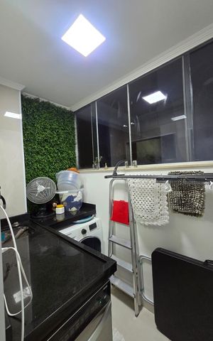 Apartamento à venda com 70m², 2 quartos e 1 vagaÁrea de serviço