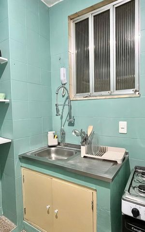 Apartamento para alugar com 40m², 1 quarto e sem vaga Apartamento para alugar com 40m², 1 quarto e sem vagaCozinha