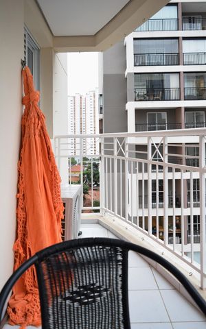 Apartamento para alugar com 52m², 2 quartos e 1 vagaVaranda
