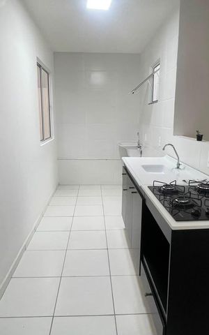 Apartamento para alugar com 47m², 2 quartos e 1 vaga Apartamento para alugar com 47m², 2 quartos e 1 vagaCozinha e Área de Serviço