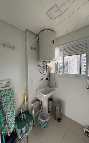 Apartamento à venda com 50m², 1 quarto e 1 vaga Apartamento à venda com 50m², 1 quarto e 1 vagaLavanderia
