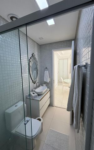 Apartamento à venda com 50m², 1 quarto e 1 vaga Apartamento à venda com 50m², 1 quarto e 1 vagaBanheiro