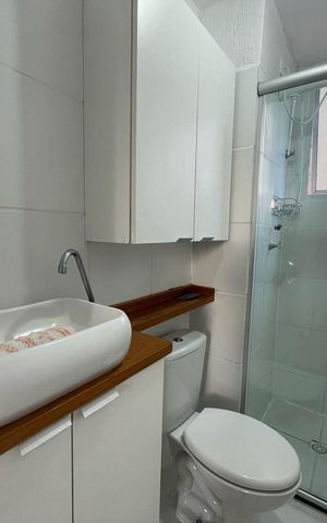 Apartamento para alugar com 42m², 2 quartos e 1 vaga