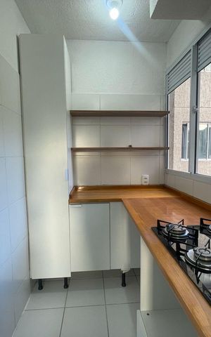 Apartamento para alugar com 42m², 2 quartos e 1 vaga