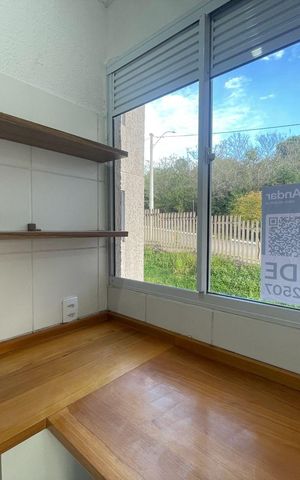 Apartamento para alugar com 42m², 2 quartos e 1 vaga Apartamento para alugar com 42m², 2 quartos e 1 vagaPlaca instalada em 25/06/2026 com o código XETH-134 com vista para rua