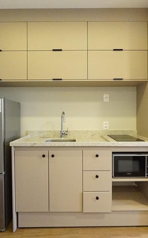 Studio para alugar com 24m², 1 quarto e sem vagaCozinha